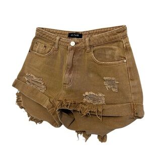 Alter size 29 EUC Women's Brown Distressed Shorts
